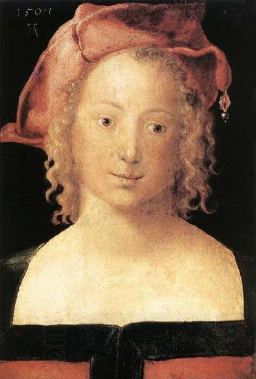 Albrecht Durer Portrait of a Young Girl China oil painting art